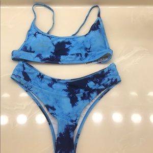 Tye dye bikini set